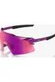 100% SPEEDLAB Cycling sunglasses - AEROCRAFT - purple/black