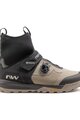 NORTHWAVE Cycling shoes - KINGROCK PLUS GTX - black/brown