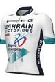 ALÉ Cycling short sleeve jersey - BAHRAIN VICTORIOUS 2025 - white/blue