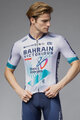 ALÉ Cycling short sleeve jersey - BAHRAIN VICTORIOUS 2024 - white/blue