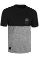 ROCDAY Cycling short sleeve jersey - DOUBLE V2 - black/grey