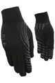 ALÉ Cycling long-finger gloves - SPIRALE - black