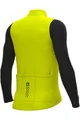 ALÉ Cycling winter long sleeve jersey - SOLID FONDO 2.0 - yellow