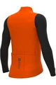 ALÉ Cycling winter long sleeve jersey - SOLID FONDO 2.0 - orange