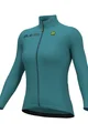 ALÉ Cycling winter long sleeve jersey - SOLID FONDO 2.0 - green