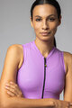 ALÉ Cycling sleeveless jersey - PRAGMA COLOR BLOCK - purple