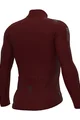 ALÉ Cycling winter long sleeve jersey - R-EV1 WARM RACE - red