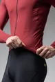 ALÉ Cycling winter long sleeve jersey - R-EV1 WARM RACE - red