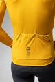 ALÉ Cycling winter long sleeve jersey - R-EV1 WARM RACE - yellow