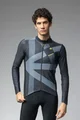 ALÉ Cycling winter long sleeve jersey - PRAGMA DIRECTION - black