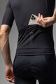 ALÉ Cycling short sleeve jersey - PRAGMA COLOR BLOCK - black