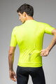 ALÉ Cycling short sleeve jersey - PRAGMA COLOR BLOCK - yellow