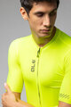 ALÉ Cycling short sleeve jersey - PRAGMA COLOR BLOCK - yellow