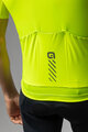 ALÉ Cycling short sleeve jersey - PRAGMA COLOR BLOCK - yellow