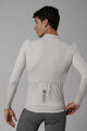 ALÉ Cycling summer long sleeve jersey - PRAGMA COLOR BLOCK - white