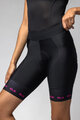 ALÉ Cycling shorts without bib - PR-E STRADA 2.0 - black/pink