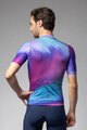 ALÉ Cycling short sleeve jersey - PR-E AURORA - blue/purple