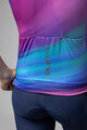 ALÉ Cycling short sleeve jersey - PR-E AURORA - blue/purple