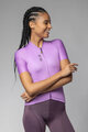 ALÉ Cycling short sleeve jersey - PRAGMA COLOR BLOCK - purple