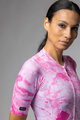 ALÉ Cycling short sleeve jersey - PR-E MARBLE - pink/white