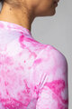 ALÉ Cycling short sleeve jersey - PR-E MARBLE - pink/white