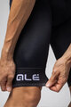 ALÉ Cycling bib shorts - PRAGMA CORSA 2.0 - black/white