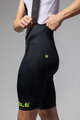 ALÉ Cycling bib shorts - PRAGMA CORSA 2.0 - black/yellow