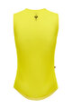 SANTINI Cycling sleeve less t-shirt - TDF MAILLOT JAUNE ALPE D'HUEZ - yellow