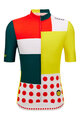 SANTINI Cycling short sleeve jersey - TDF COMBO - multicolour