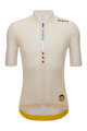 SANTINI Cycling short sleeve jersey - TDF MAILLOT JAUNE - M. VENTOUX - ivory