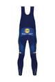 SANTINI Cycling long bib trousers - LIDL TREK 2025 - blue