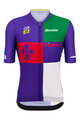 SANTINI Cycling short sleeve jersey - TDF FIRENZE - multicolour