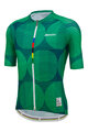 SANTINI Cycling short sleeve jersey - UCI COLORADO 1986 - green