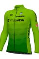 ALÉ Cycling winter long sleeve jersey - SLOVENIAN FEDERATION PRIME 2024 - green