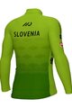 ALÉ Cycling winter long sleeve jersey - SLOVENIAN FEDERATION PRIME 2024 - green