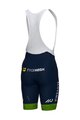 ALÉ Cycling bib shorts - SLOVENIAN FEDERATION PRIME 2024 - blue/green