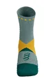 COMPRESSPORT Cyclingclassic socks - ULTRA TRAIL V2.0 - grey/orange/green