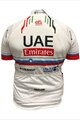 PISSEI Cycling short sleeve jersey - UAE TEAM EMIRATES 2024 CHAMPION SLOVENIA REPLICA JR - white