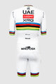 PISSEI Cycling skinsuit - TADEJ POGACAR WORLD CHAMP ROAD - white