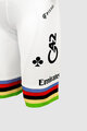 PISSEI Cycling skinsuit - TADEJ POGACAR WORLD CHAMP ROAD - white