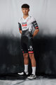 PISSEI Cycling skinsuit - UAE TEAM EMIRATES 2025 ROAD - black/white