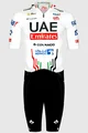 PISSEI Cycling skinsuit - UAE TEAM EMIRATES 2024 - white/black