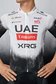 PISSEI Cycling short sleeve jersey - UAE TEAM EMIRATES 2025 REPLICA - white/black