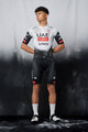 PISSEI Cycling short sleeve jersey - UAE TEAM EMIRATES 2025 REPLICA - white/black