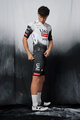 PISSEI Cycling short sleeve jersey - UAE TEAM EMIRATES 2025 REPLICA - white/black