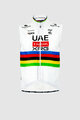 PISSEI Cycling gilet - TADEJ POGACAR WORLD CHAMP - white