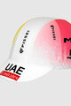 PISSEI Cycling hat - UAE TEAM EMIRATES - GIRO + TOUR 24 - white/pink/yellow