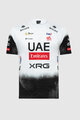 PISSEI Cycling short sleeve t-shirt - UAE TEAM EMIRATES 2025  - white/black