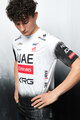 PISSEI Cycling short sleeve t-shirt - UAE TEAM EMIRATES 2025  - white/black