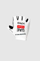 PISSEI Cycling fingerless gloves - UAE TEAM EMIRATES XRG 2025 - white/black